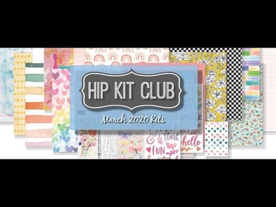 (deutsch) Hip Kit Club März 2020 Kits
