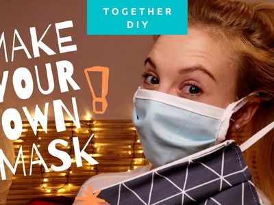 DIY Atemschutzmaske einfach&schnell selber nähen.Mundschutz.Face Mask Tutorial.ohne Schrägband