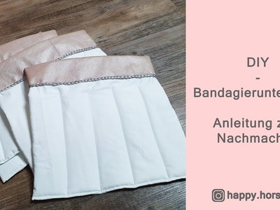 DIY - Bandagierunterlagen | Selber machen | Handmade | Unterlagen selber nähen - by happy.horselife
