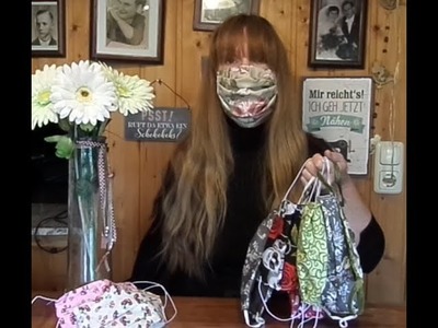 DIY:  Mund-Nasen-Schutz MASKEN nähen LEICHT gemacht!