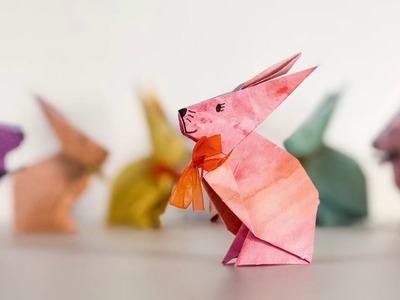 DIY Osterhase basteln, Origami | Gegen die Langeweile der Corona-Quarantäne ????????