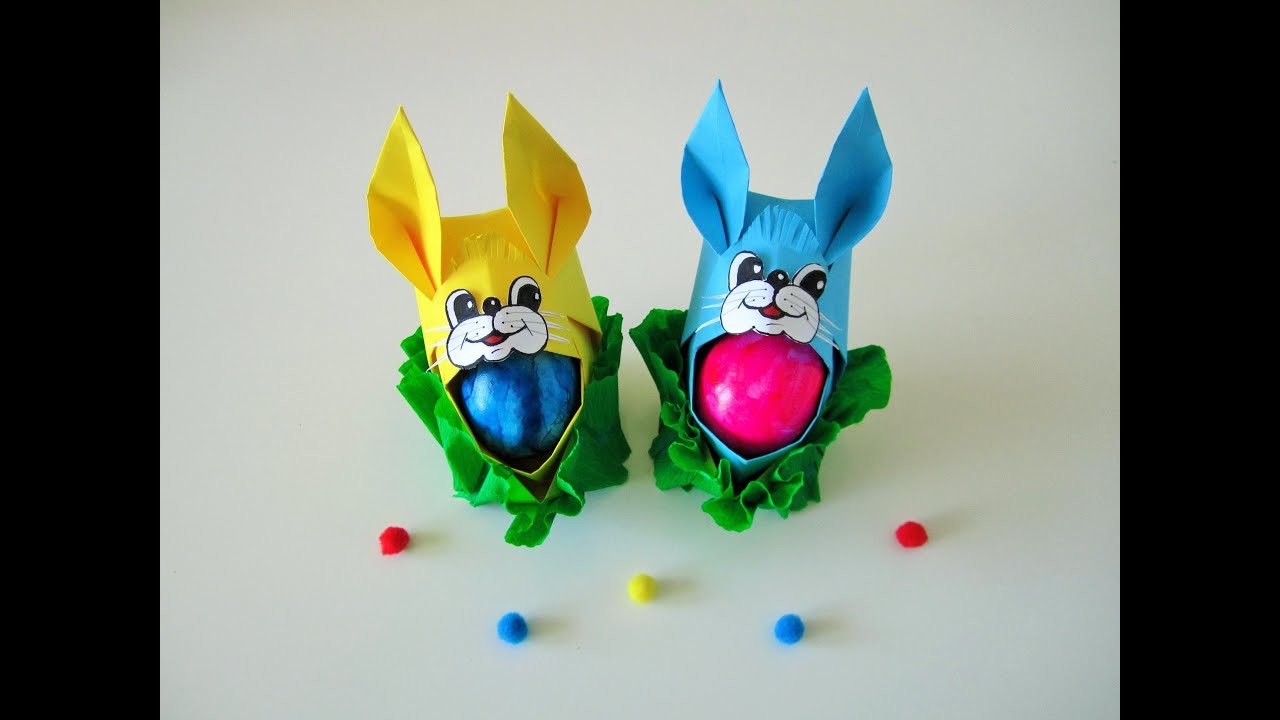 DIY: Osterhase-Schuhe.  Easter bunny shoes. Origami.