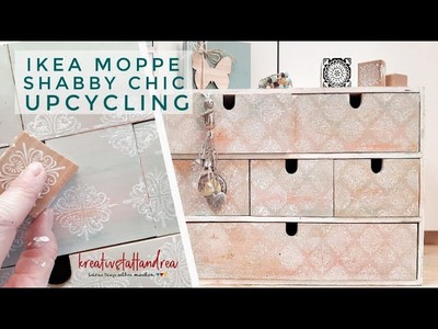 DIY - Shabby Chic | Indische Stempel | IKEA Hack Moppe | Upcycling
