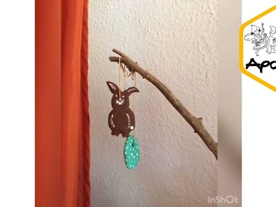 Osterschmuck aus Salzteig