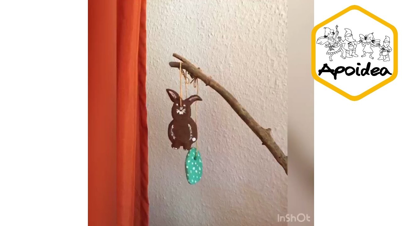 Osterschmuck aus Salzteig