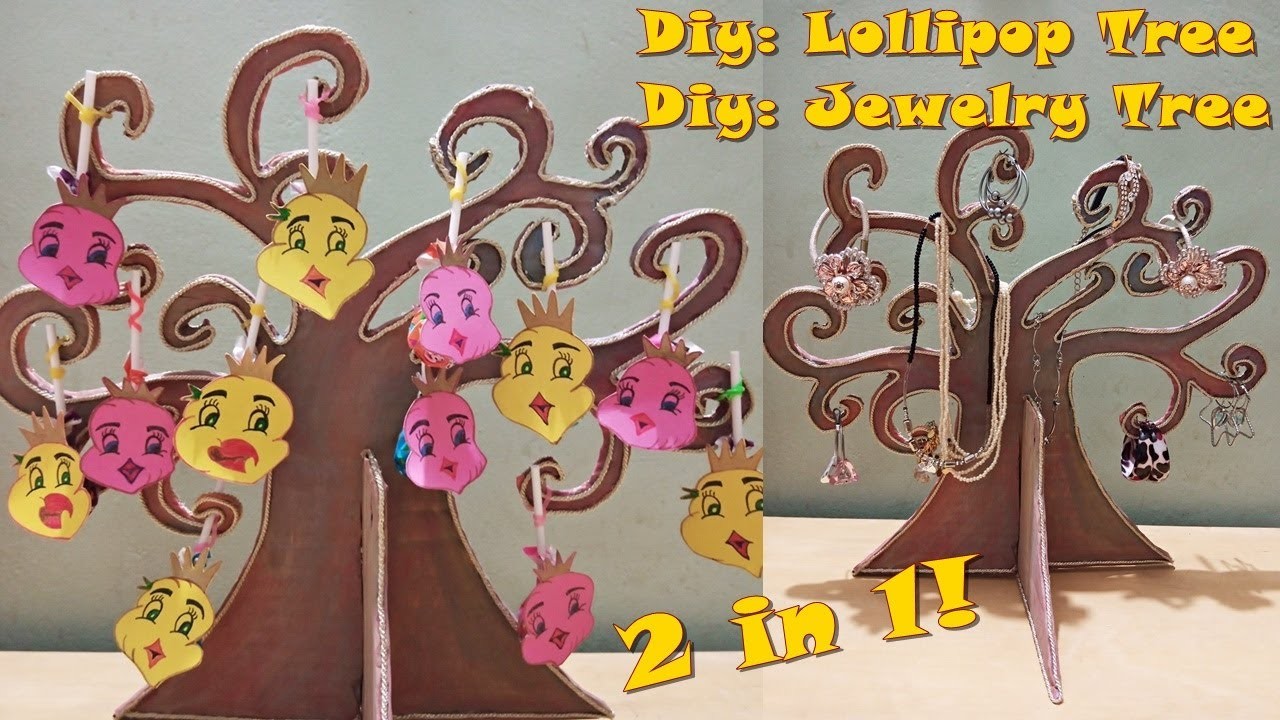 Party Favor Idea | Lollipop Tree | Jewelry Tree | Diy Tree | #ETM69