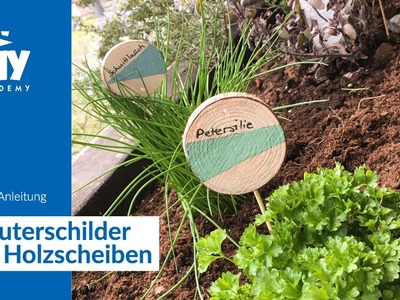 Pflanzen- und Kräuterschilder basteln