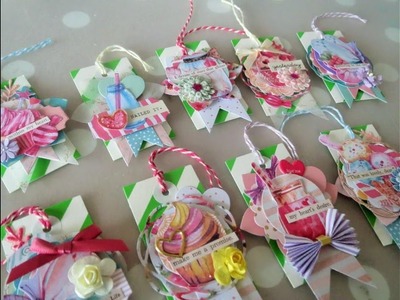 Watch me Craft und Tutorial | Card Candy Tags!