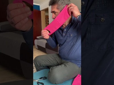 Einweg Mundschutz mit Servietten selber machen ohne gummiband oder nähen (sehr sehr einfach)