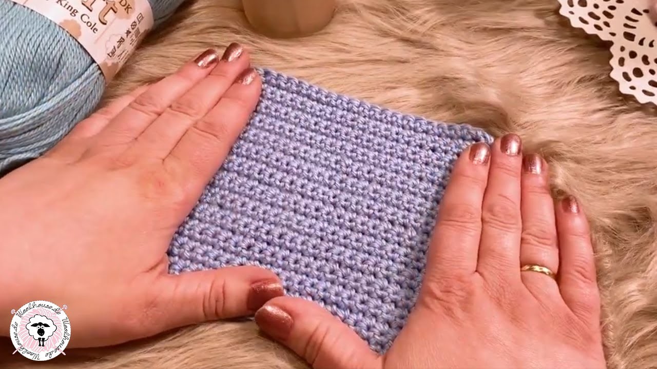 Feste Maschen häkeln - Woolhouse Häkelschule. Woolhouse.de