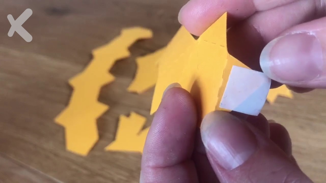 #Kreativzeit mit Melanie - 3D-Osterei aus Papier