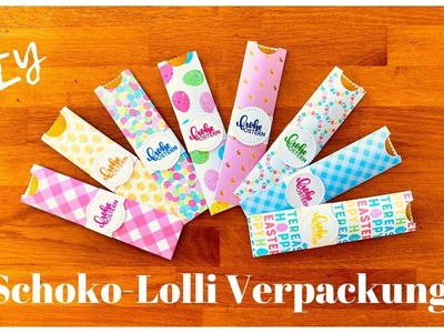 ☀️???? Schoko-Lolli Verpackung I Chocolate Lollipop Gift Wrapper I DIY ☀️????