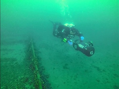 Tauchgang vom Alten Hotel zum Ziegelwrack