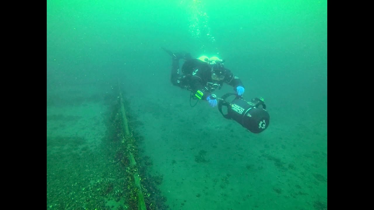 Tauchgang vom Alten Hotel zum Ziegelwrack