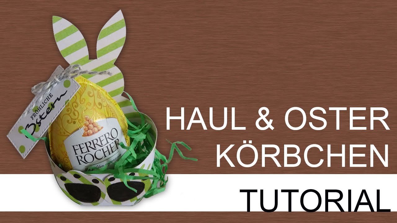 Craft & Tutorial: "Hab mich lieb"-Hase als Osterkörbchen | Carmens bunte Bastelwelt