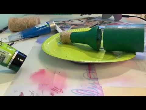 DIY gegen Langeweile Teil 2 ❤️. Deko Flasche