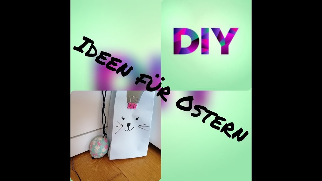 DIY Ostergeschenk für Geschwister oder Eltern #basteln