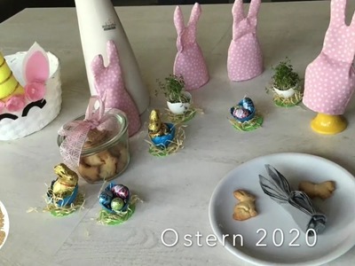 Kostenlose Osterdeko ???? Hasen Eierwärmer zu Ostern nähen ???? Wie dekoriere ich den Ostertisch ????????????