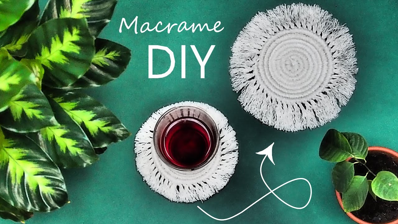 Macrame Coaster | Makramee Untersetzer