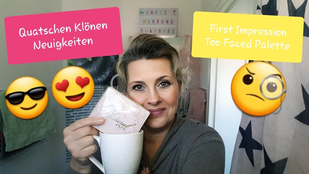 Make-up Tutorial.Neuigkeiten. First Impression. Too Faced Palette