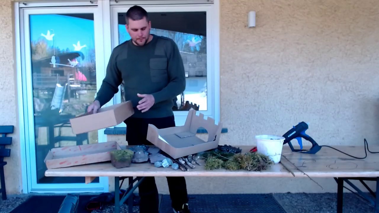 Mini Ostergater, Bastelidee zur Ostergeschichte.