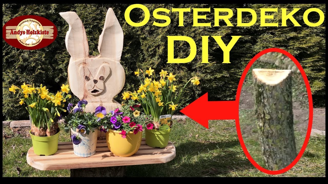 Osterdeko & Frühlingsdeko für Außen selber machen | Outdoor Easter Decoration DIY