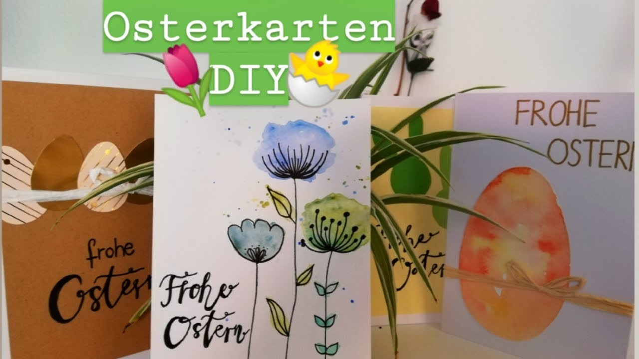 OSTERKARTEN DIY - Krealiv