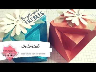 Tutorial Geschenkverpackung| Fancy Fold Box| Besondere Box mit Stampin' Up!