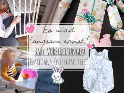????VORBEREITUNGEN BABY MÄDCHEN????. Vlog - Ostergeschenke & die ersten selbst genähte Babykleidung