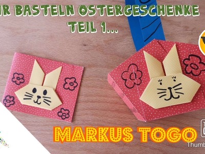 Wir basteln Ostergeschenke Teil 1. 