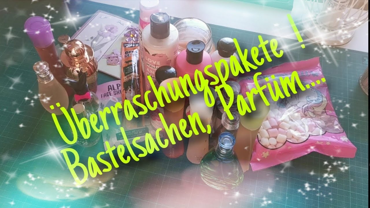2 tolle Überraschungspakete,  Parfüm,  Bastelsachen  ! Ü-POST  !