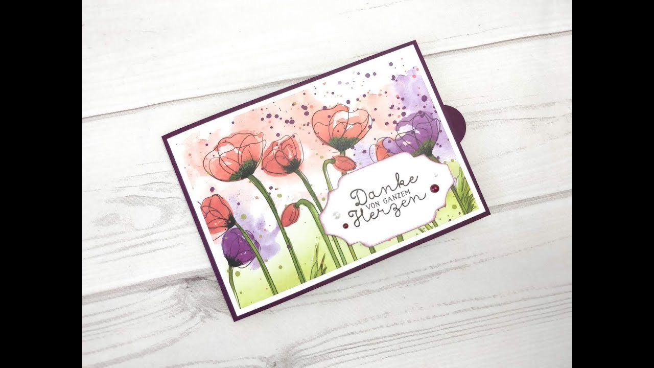 Anleitung Wasserfallkarte (einmal anders)