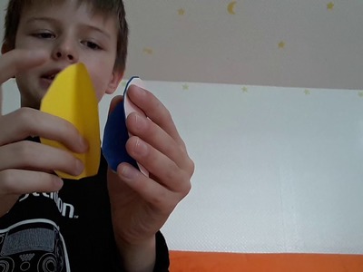 Basteltips für Ostern. Wie man eine Karte basteln kann.