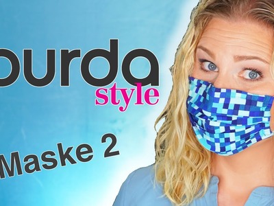 Burda Style Maske 2 - Anleitung mit Download Schnitt
