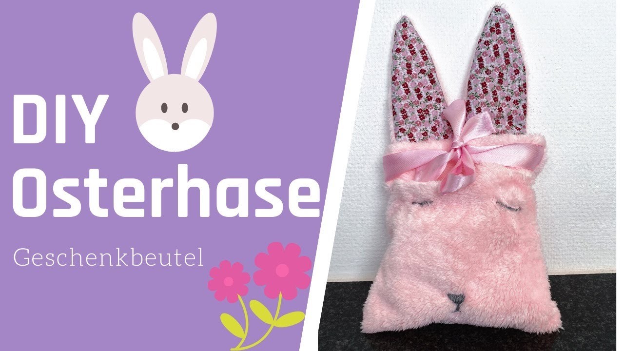 DIY Osterhase Geschenkbeutel | einfach | innerhalb von 20 Minuten