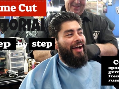 Home Cut Tutorial .Help From a  Barber. Regular Haircut - basic men's haircut at home| diy