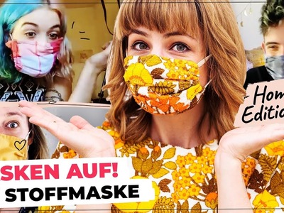 Mundschutz nähen | Gesichtsmaske DIY #MaskeZeigen