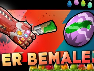 Ostereier bemalen wie Nerds! | Infinity Handschuh #Osterchallenge