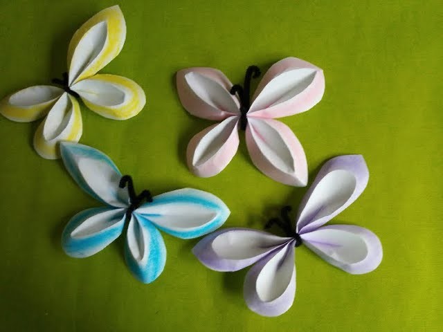 Schmetterling basteln. DIY-Geschenke selber machen  zum Muttertag, Vatertag oder Geburtstag
