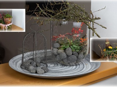 Schnelle Deko-Varianten im Glas für innen und außen | Blumen und Dekoration