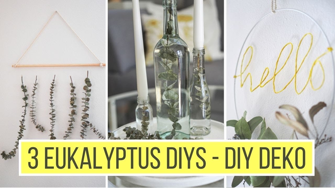 3 Eukalyptus DIYS - DIY Deko | Deko mit Eukalyptus | Pimp Your Stuff