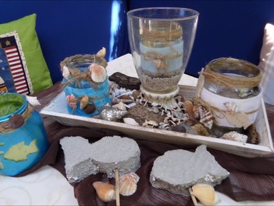 DIY- BETON: Maritime DEKO Fische & MEER :))