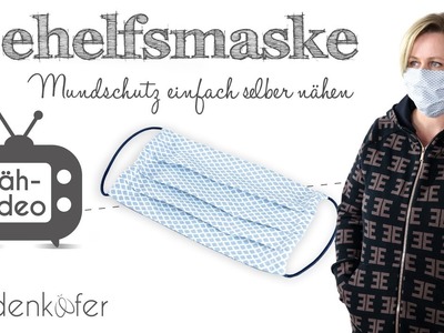 DIY Mundschutz, Alltagsmaske, Behelfsmaske, Staubmaske selber nähen