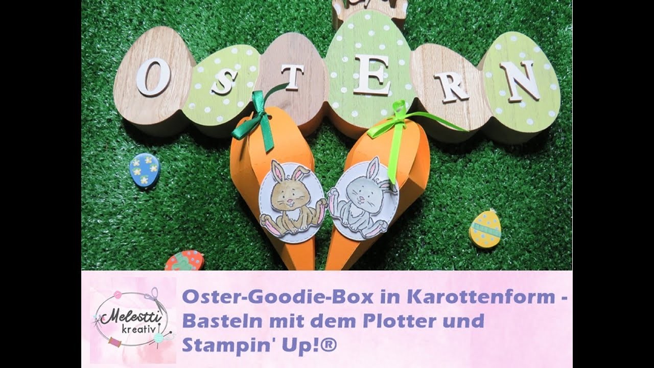 Karotten Box Goodie - Ostern Verpackung Plotterdatei Stampin Up