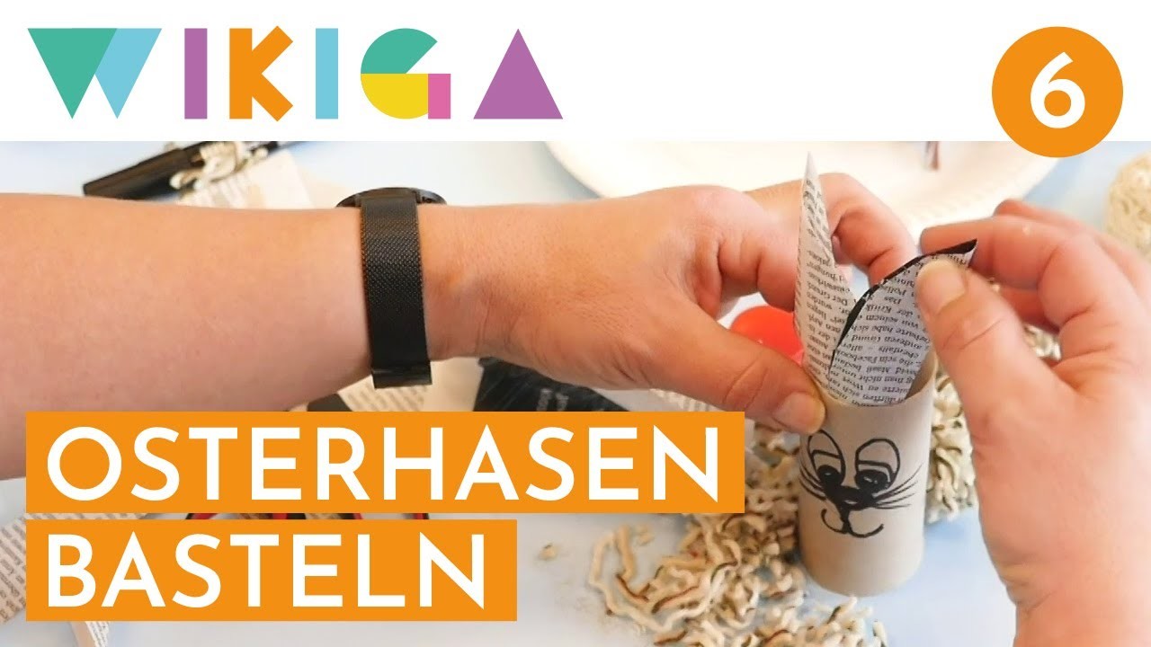 OSTERHASEN BASTELN | WIKIGA - Wie im Kindergarten
