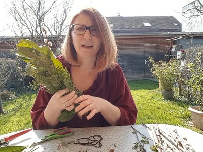 Palmbuschen binden