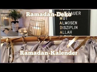 Ramadan-Kalender DIY 2020 | Ramadan-Dekoration |Ramadanvorbereitung | Monat Ramadan | Zeyvive