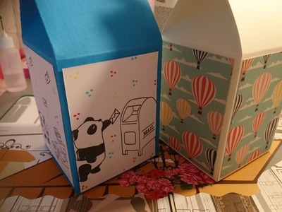 Wir basteln einen Milchkarton