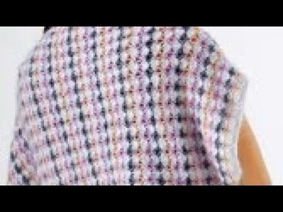Crochet pattern for cardigan - Häkelanleitung für Strickjacke - Patrón de crochet para cardigan