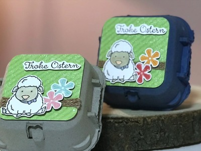 Mini Eierkarton | Geschenke verzieren | Osterschatz | mit Produkten von Stampin' Up!